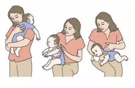 (2)帮宝宝拍背的3个体位