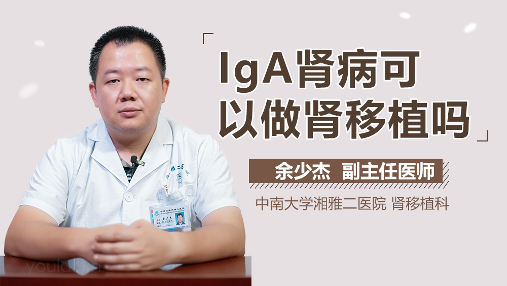 IgA肾病可以做肾移植吗