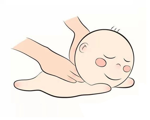 宝宝肚子胀气按摩图 (1)