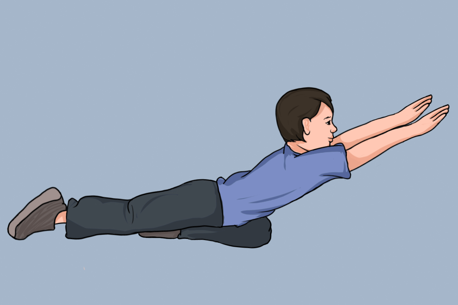 跪位矫正图 跪位矫正图