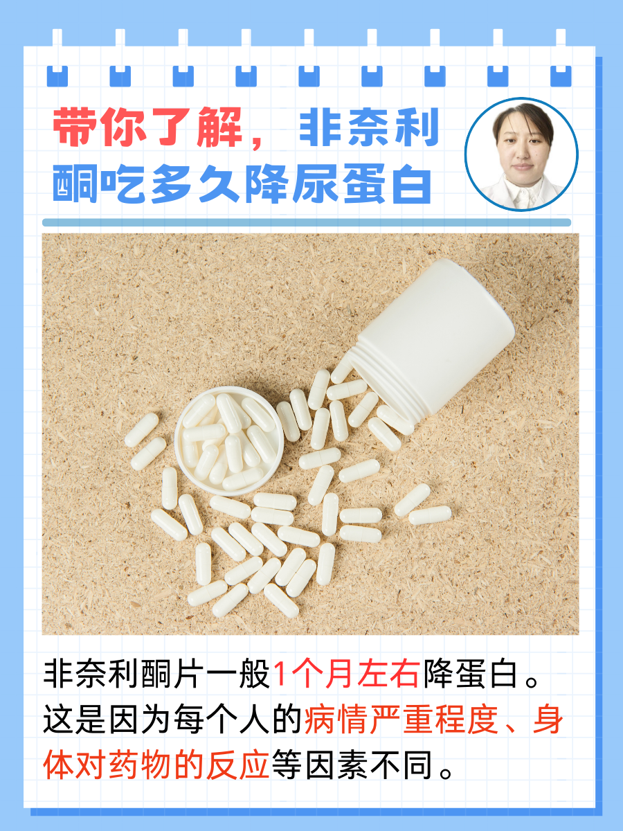 带你了解，非奈利酮吃多久降尿蛋白