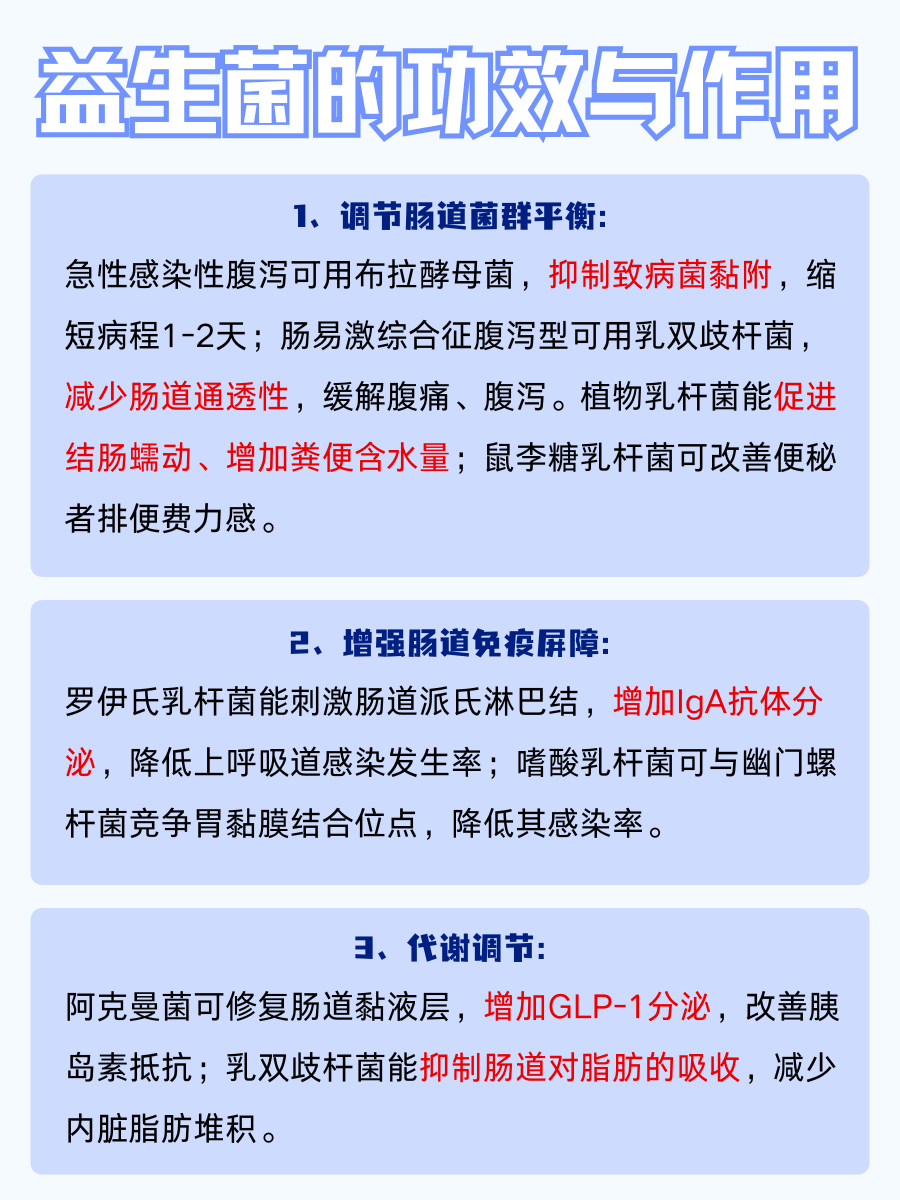 益生菌的功效与作用?看完这篇你就懂了!