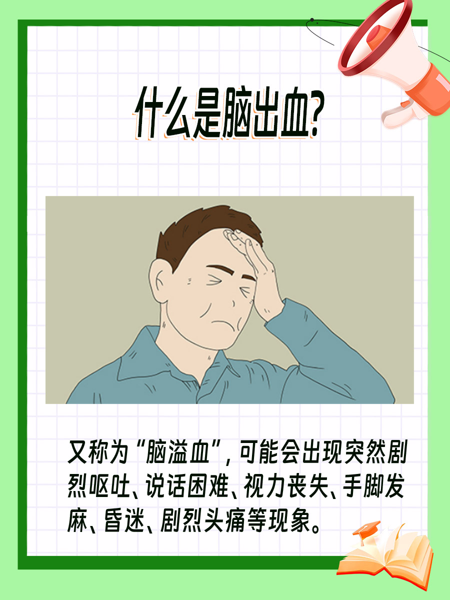 健康分享：浅谈一下脑出血的预防