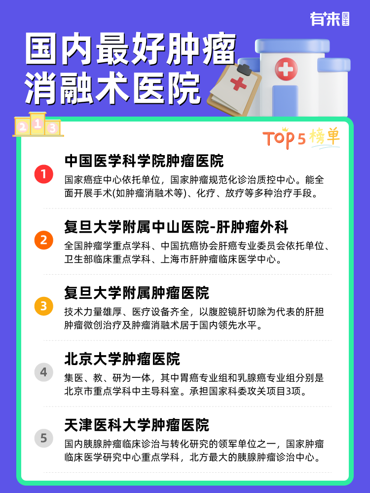 国内比较好肿瘤消融术医院
