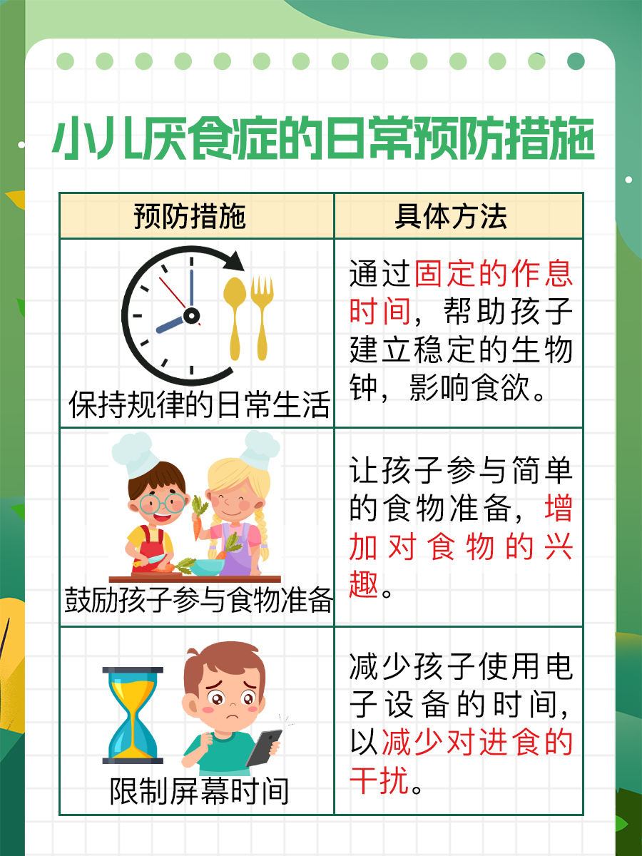 小儿厌食症治疗方法，如何有效治疗