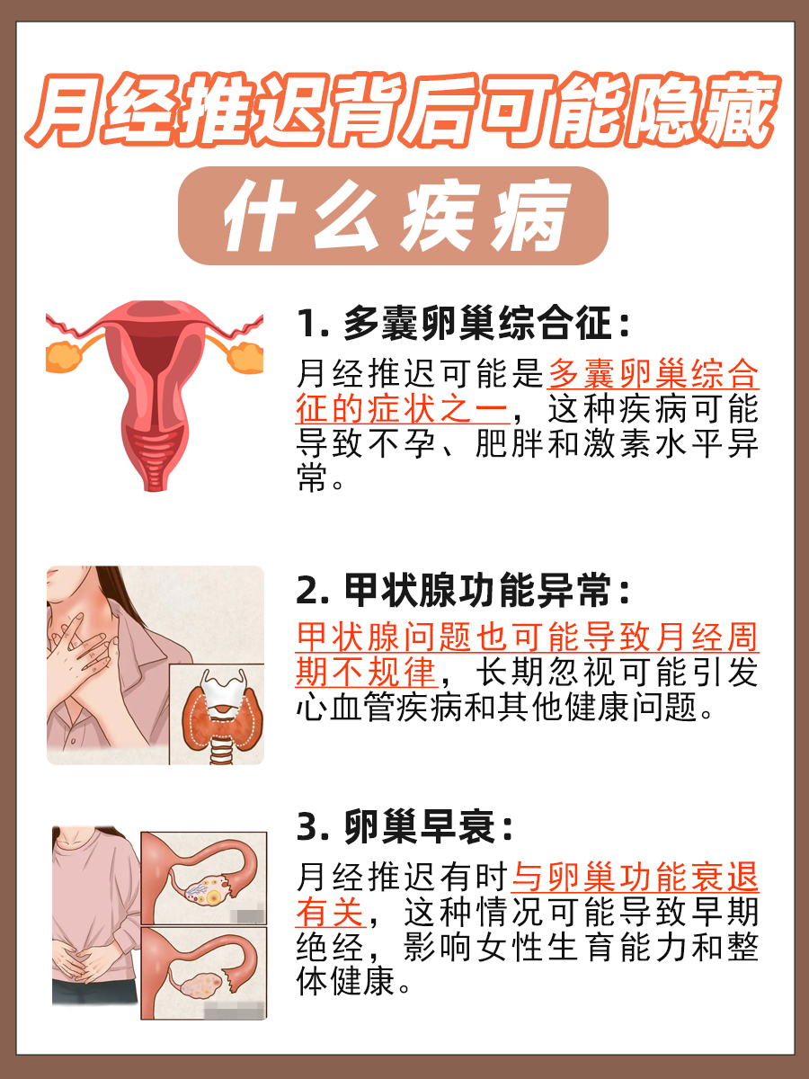 月经推迟，正常范围是几天？医生告诉你