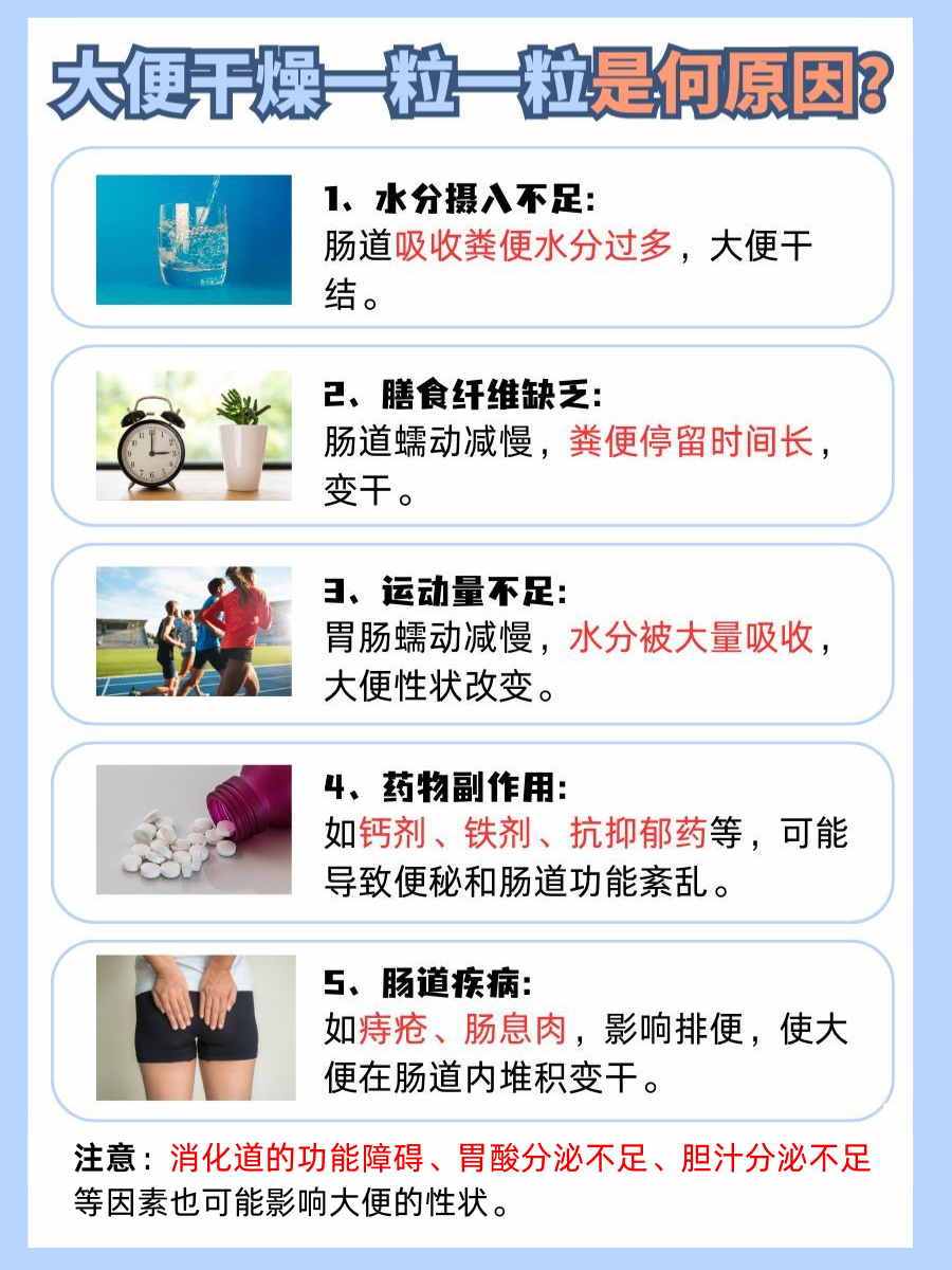 惊！大便干燥一粒粒，原来是这些在作怪！