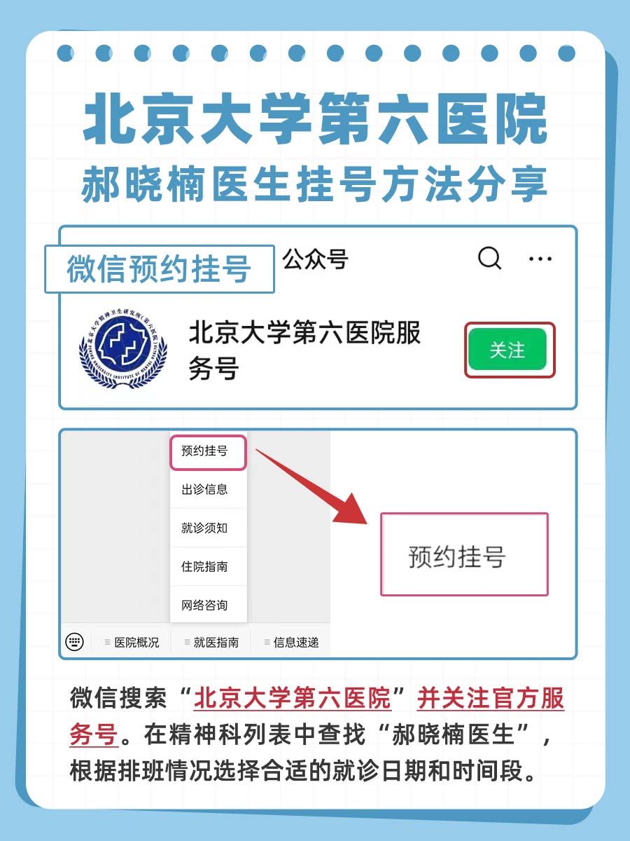北京大学第六医院郝晓楠怎么样?怎么挂号?