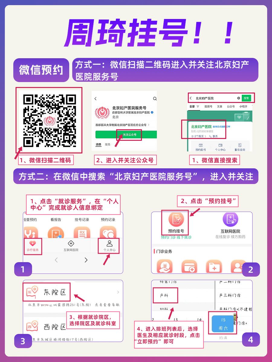 北京妇产医院周琦医生怎么样？怎么挂号？