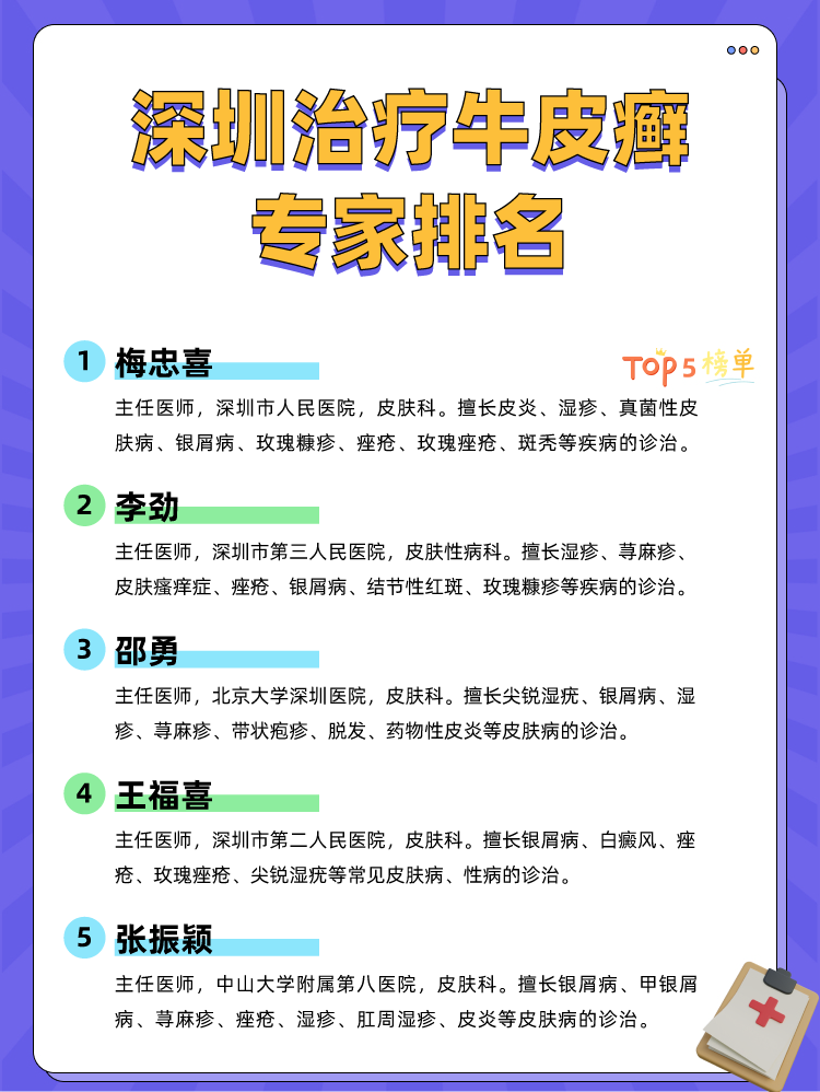 深圳治疗牛皮癣专家排名