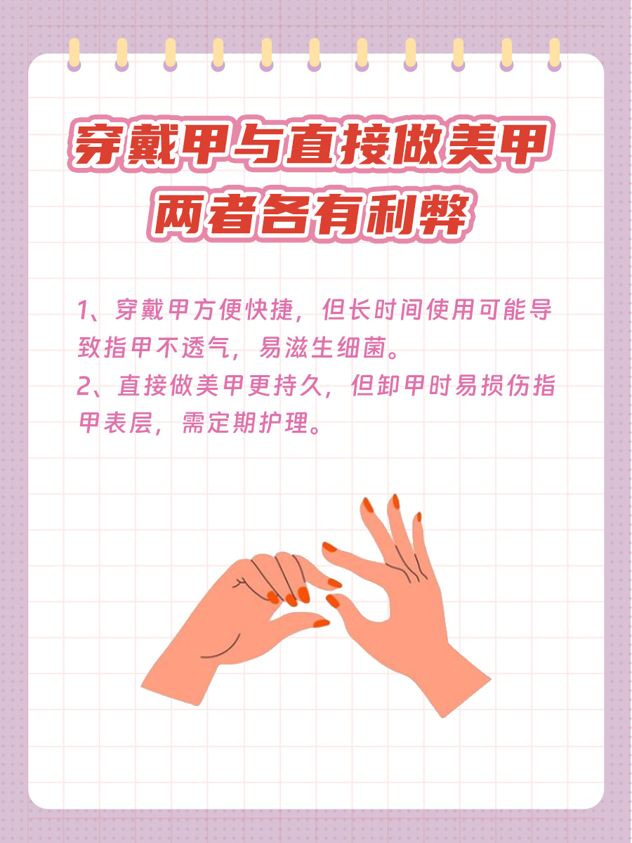 【揭秘时刻】穿戴甲VS直接做，哪个更伤手？