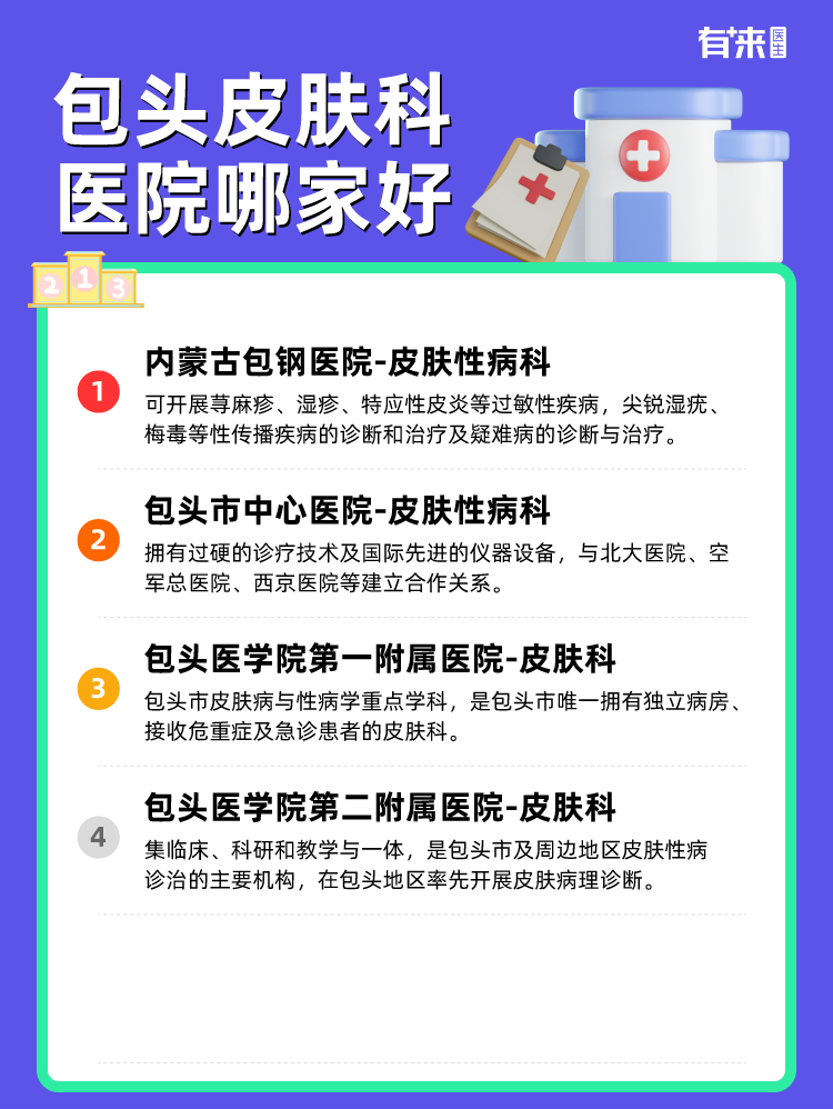 包头皮肤科医院哪家好