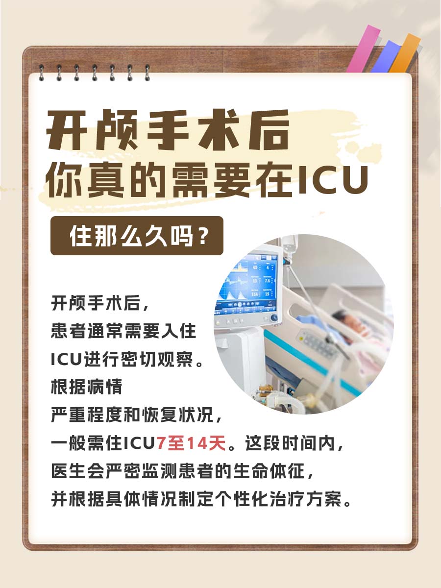 开颅手术后，你真的需要在ICU住那么久吗？