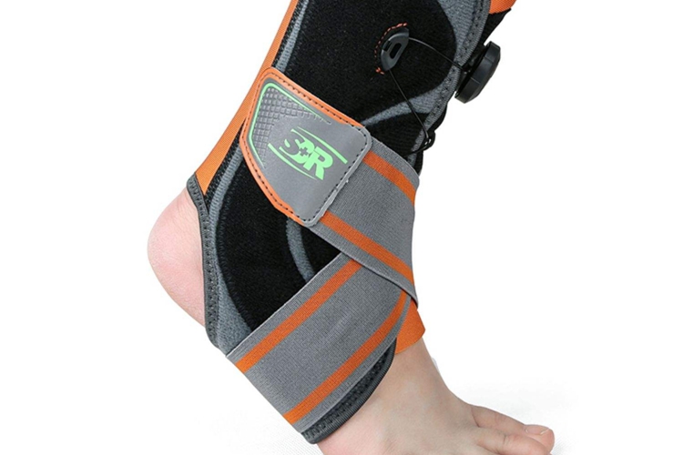 套入绷带式脚踝护具图