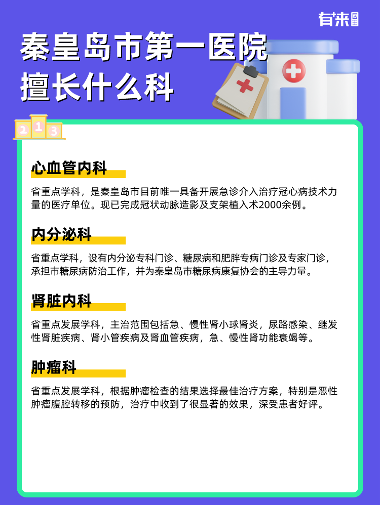 秦皇岛市第一医院擅长什么科