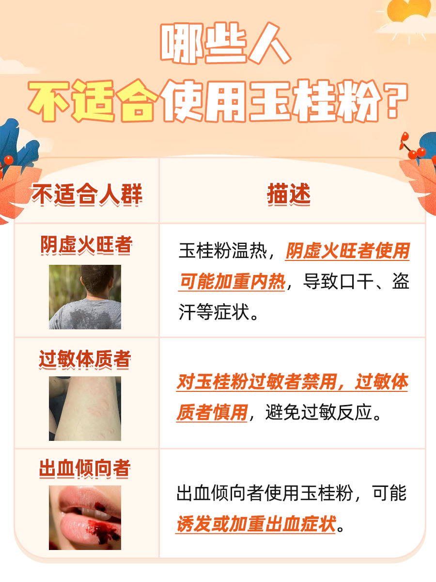 玉桂粉有什么作用与功效？看完就懂了！