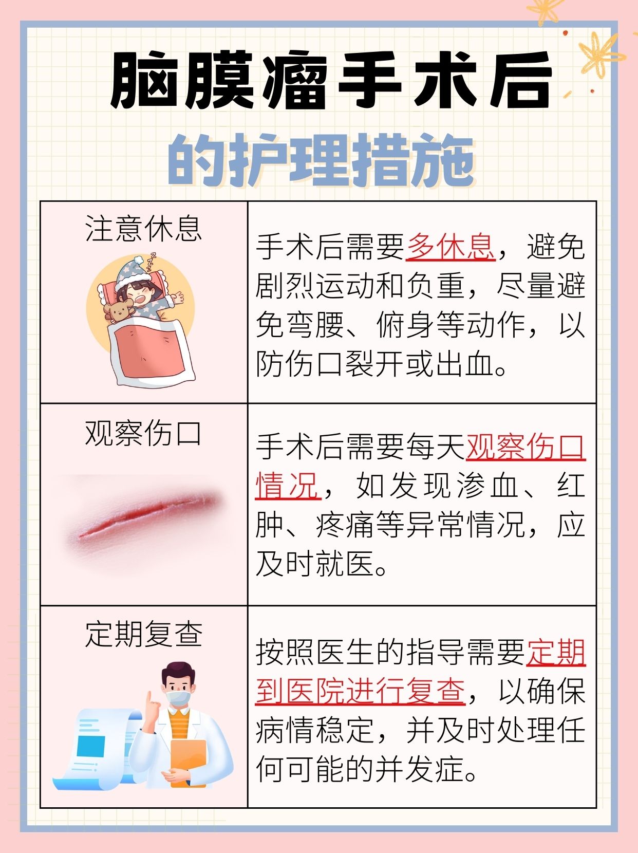 脑膜瘤手术后几天可以下床走动？答案来了