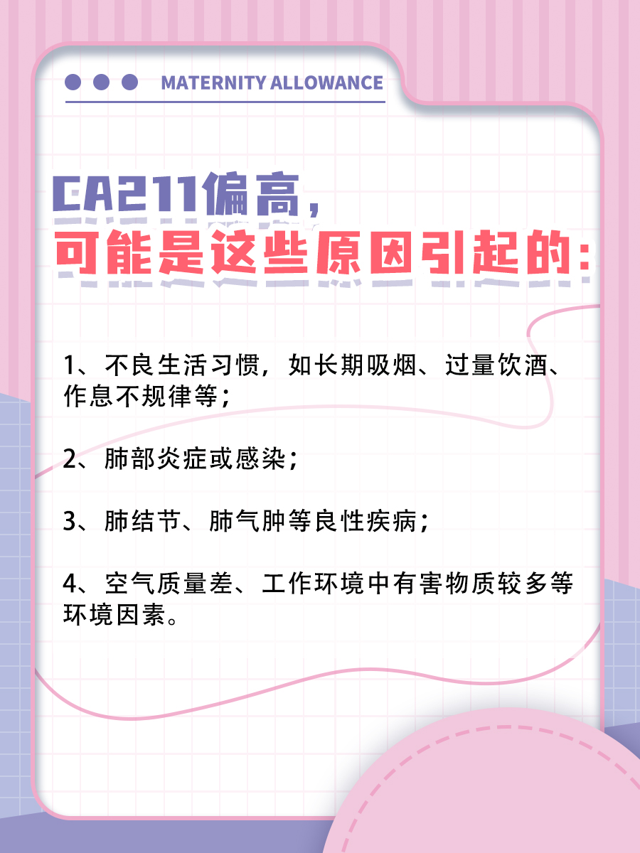 CA211偏高啦？别急，听我解读！