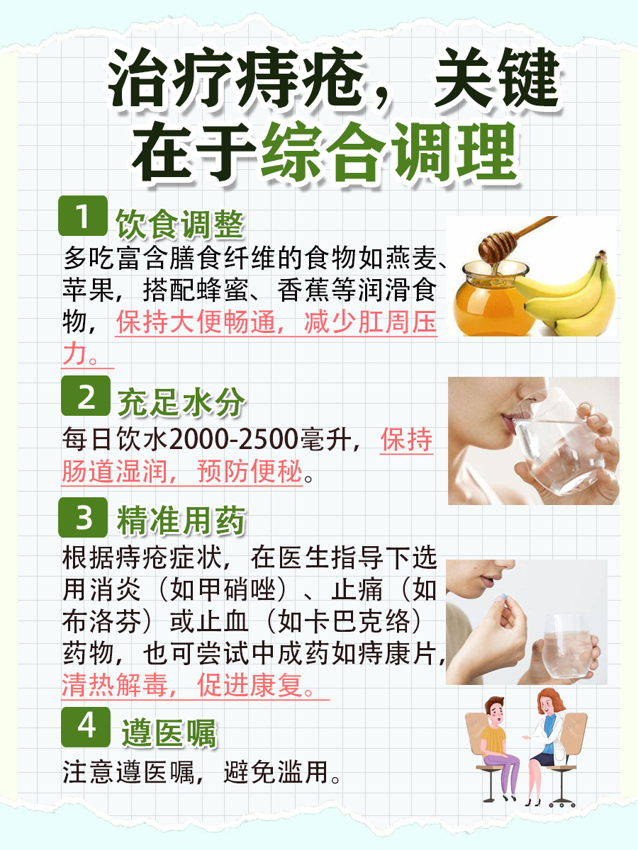 痔疮秘籍：选对药物与食物，痔疮远离你！