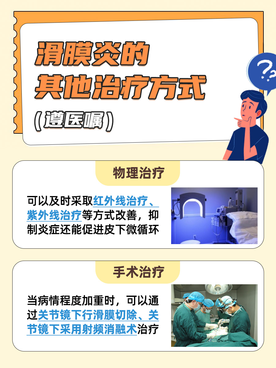 治疗滑膜炎：哪些药最有效？