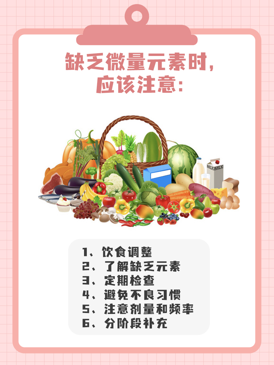 关于微量元素6项正常范围的小知识