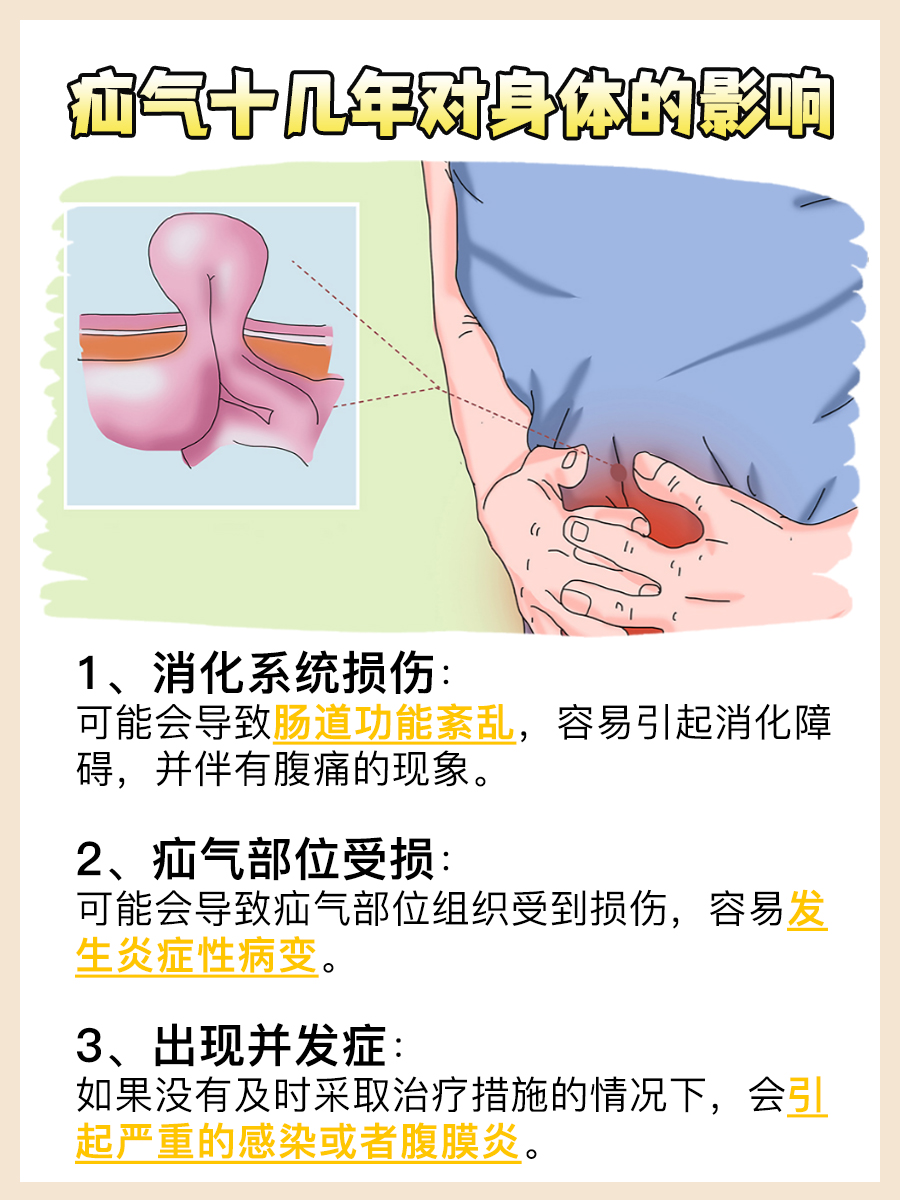 疝气十几年对身体的影响有哪些？快来看看吧！