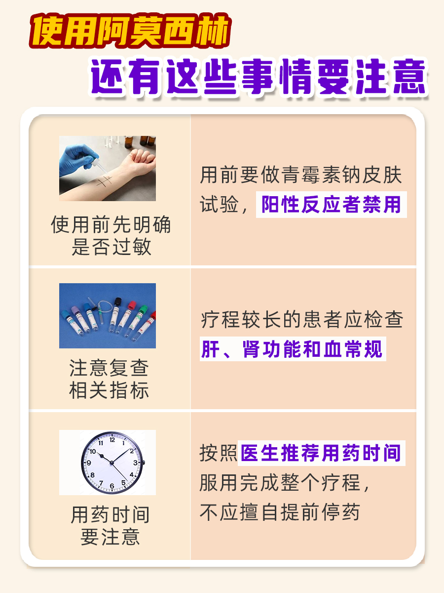 医生提醒：阿莫西林不能和这些一起吃！