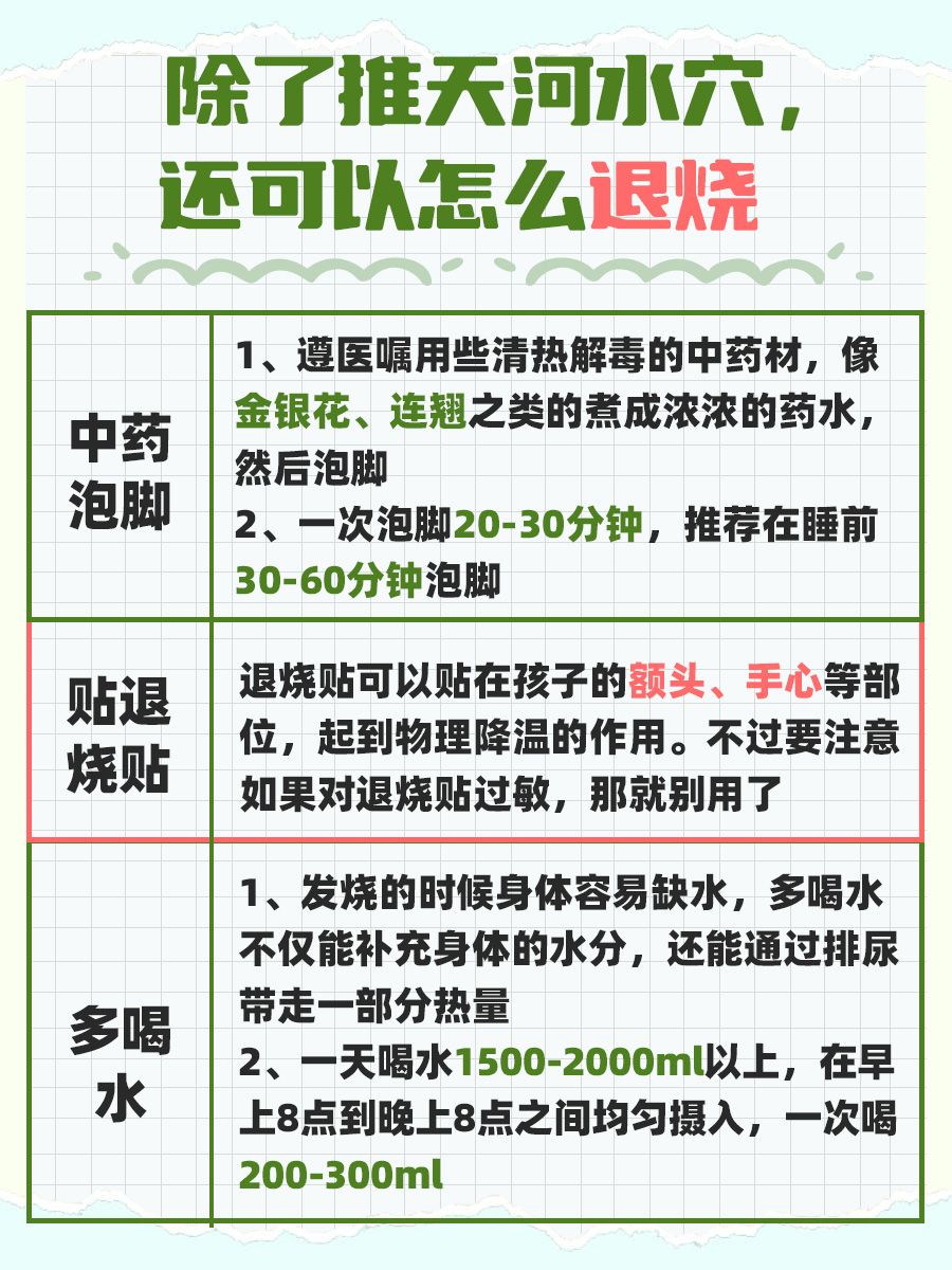 推天河水穴退烧有效果，可以跟我这样做！