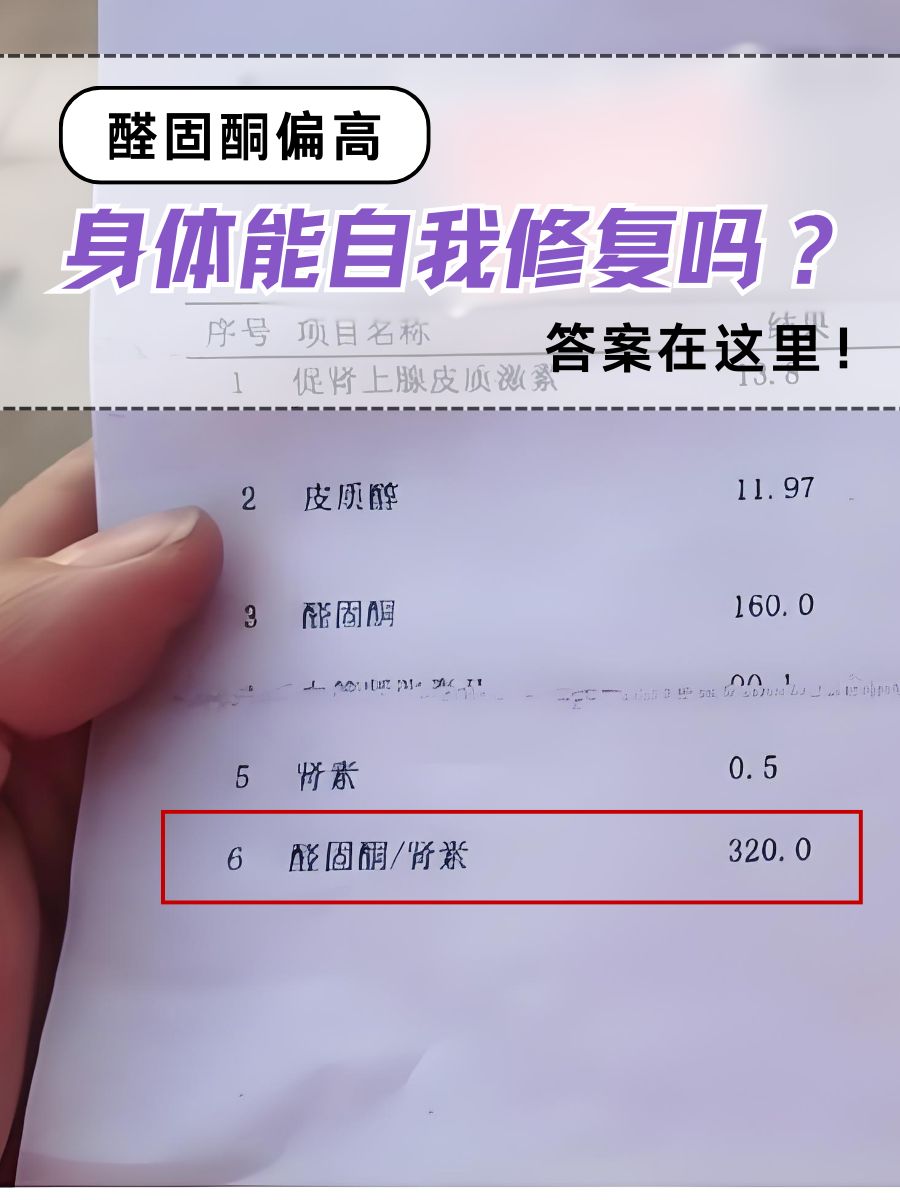 醛固酮偏高，身体能自我修复吗？答案在这里！