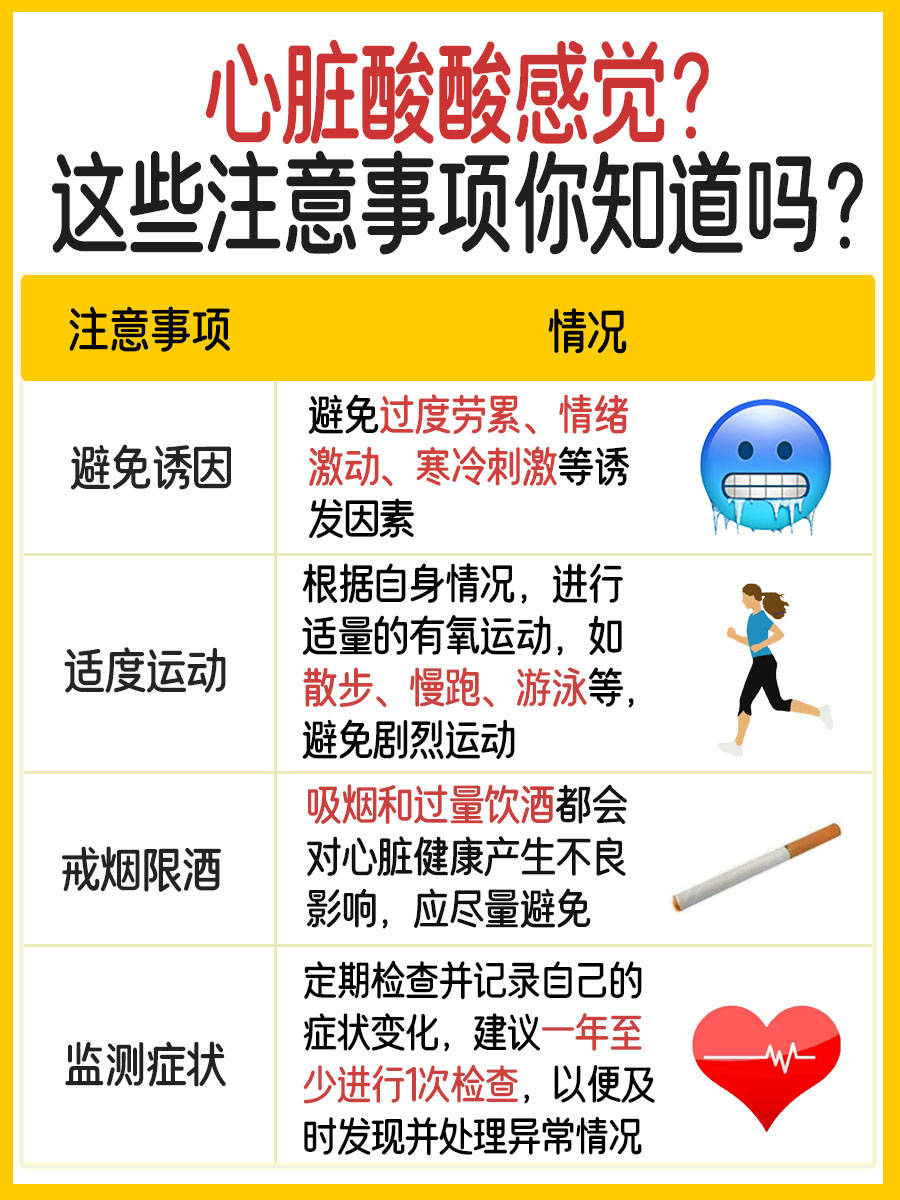 心脏莫名发酸？这些原因你可能还不知道！