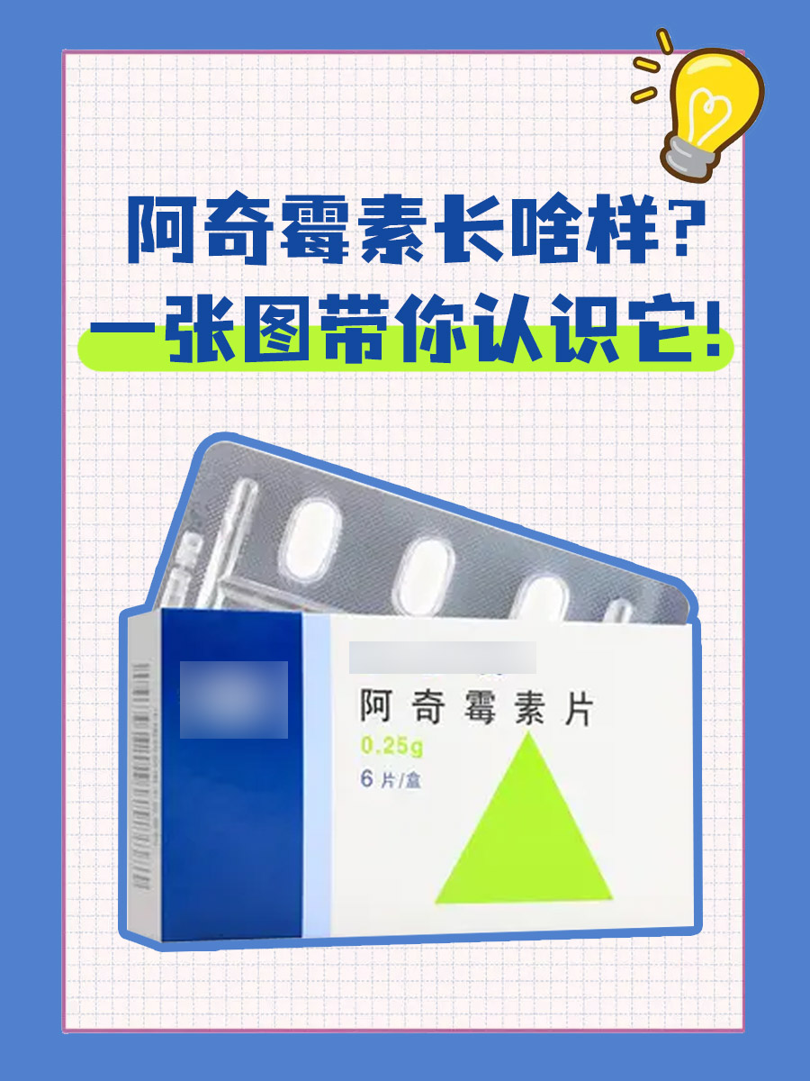 阿奇霉素长啥样？一张图带你认识它！