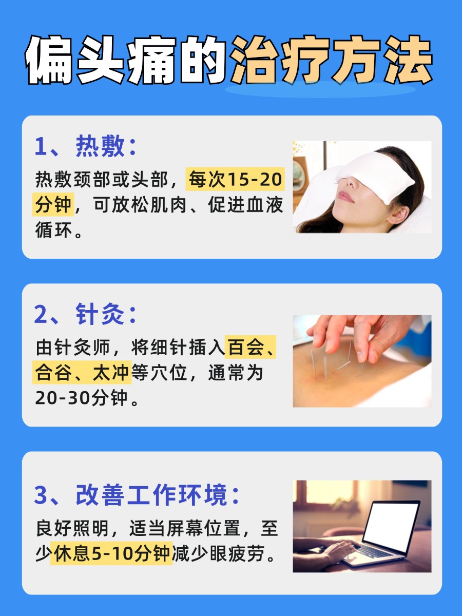 偏头痛发作救星:药店这些药物快速缓解疼痛