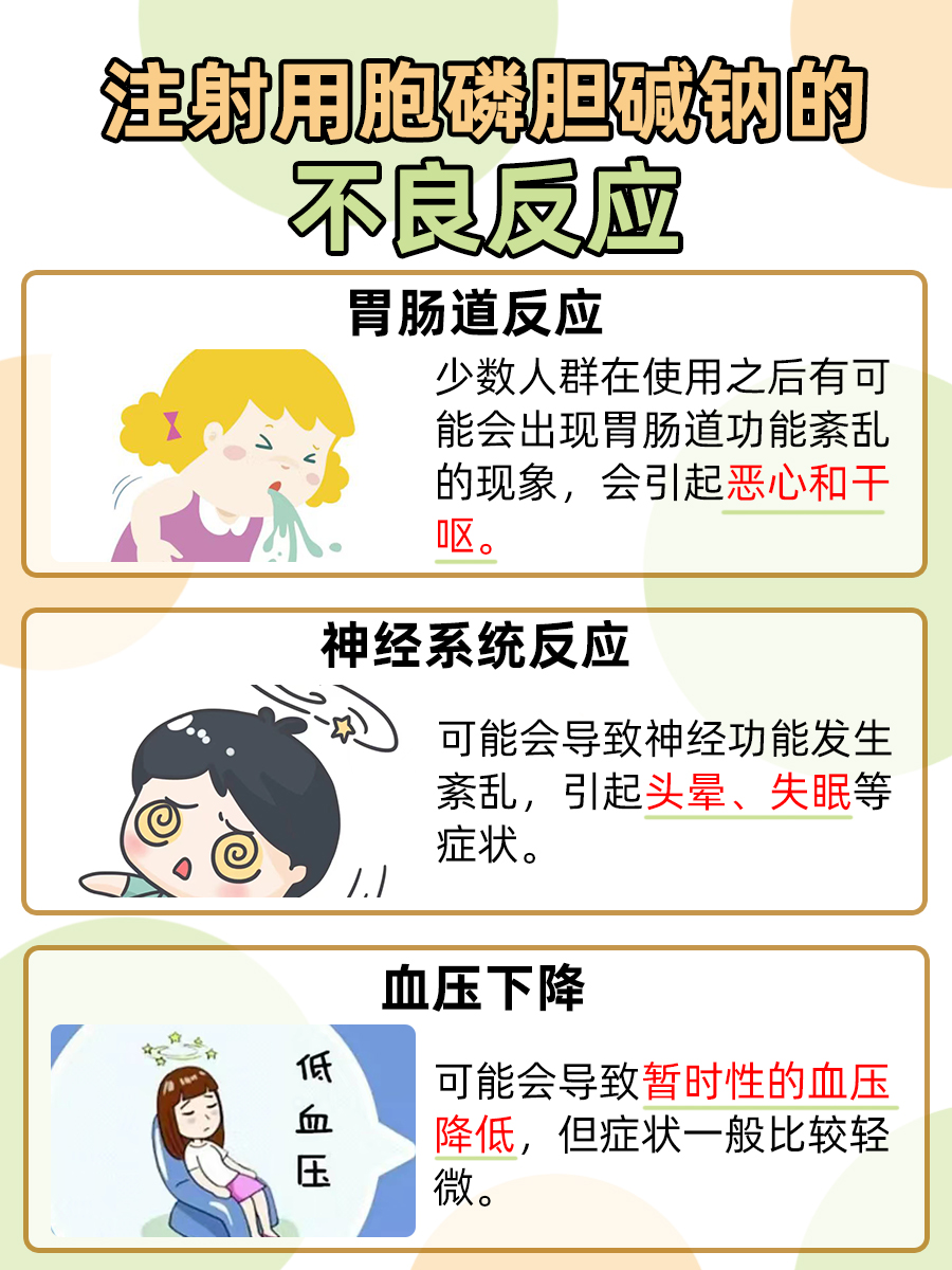 注射用胞磷胆碱钠,功效与作用大揭秘