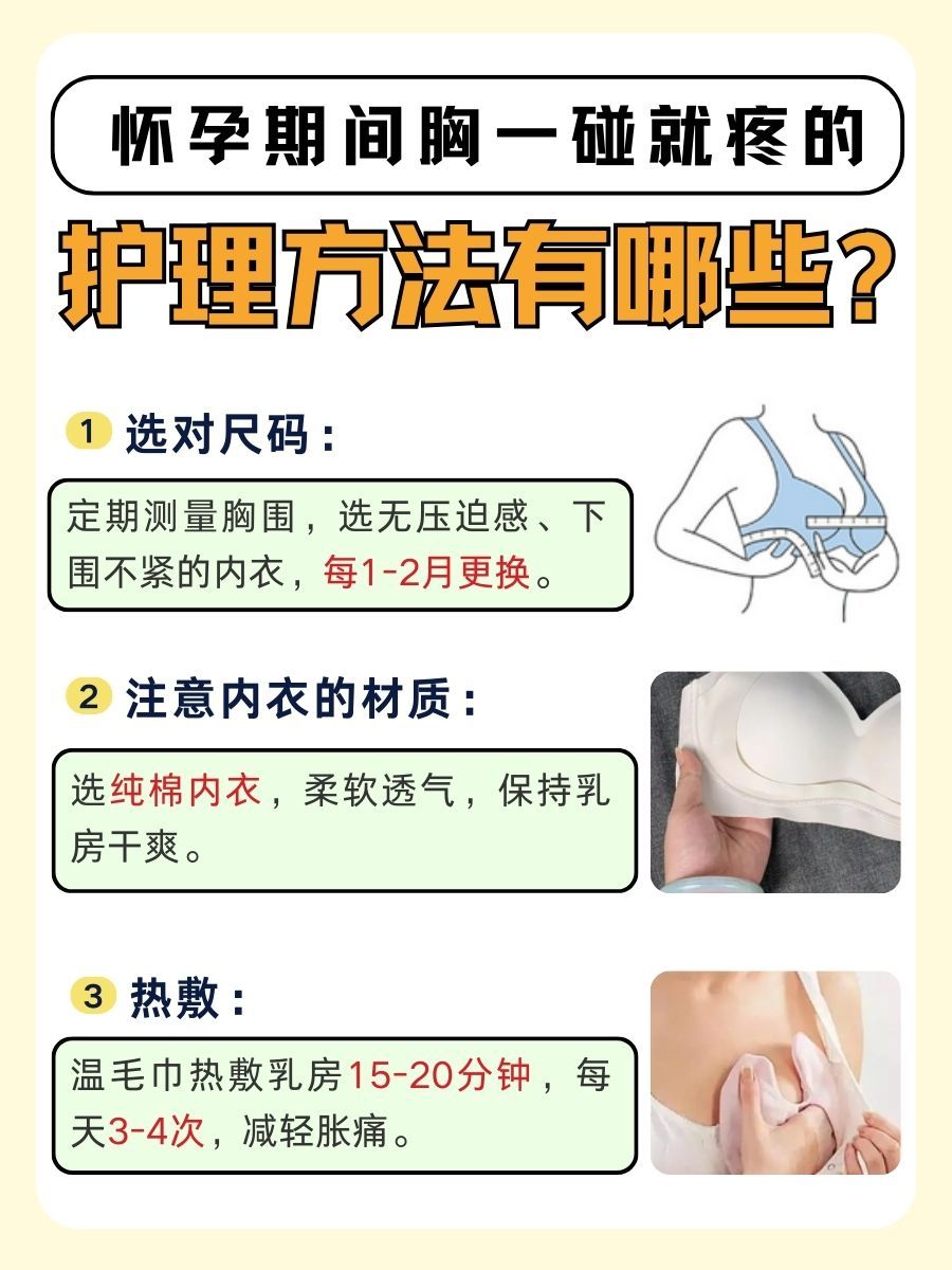 胸痛预警！一碰就痛，是月经预兆还是怀孕信号？
