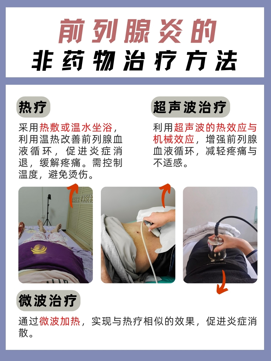 前列腺炎治疗，这四大“药神”来助阵！