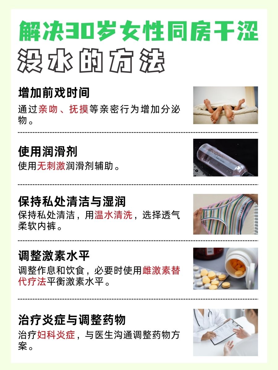 女性可进！解决30岁同房干涩没水的方法