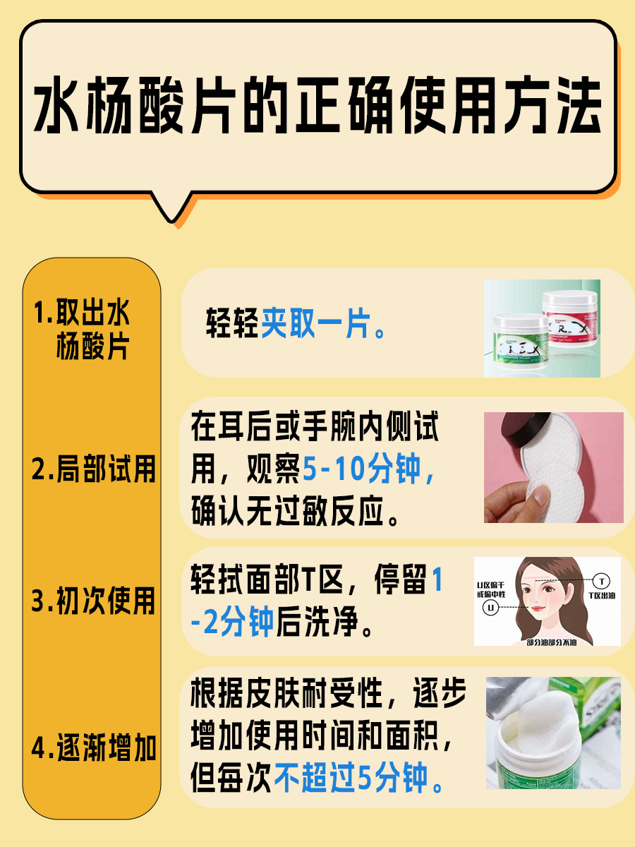 解锁水杨酸片，正确用法指南