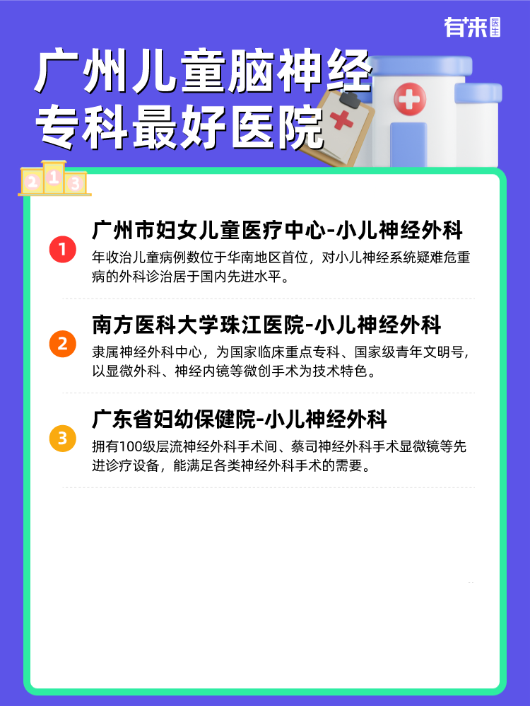 广州儿童脑神经专科比较好医院