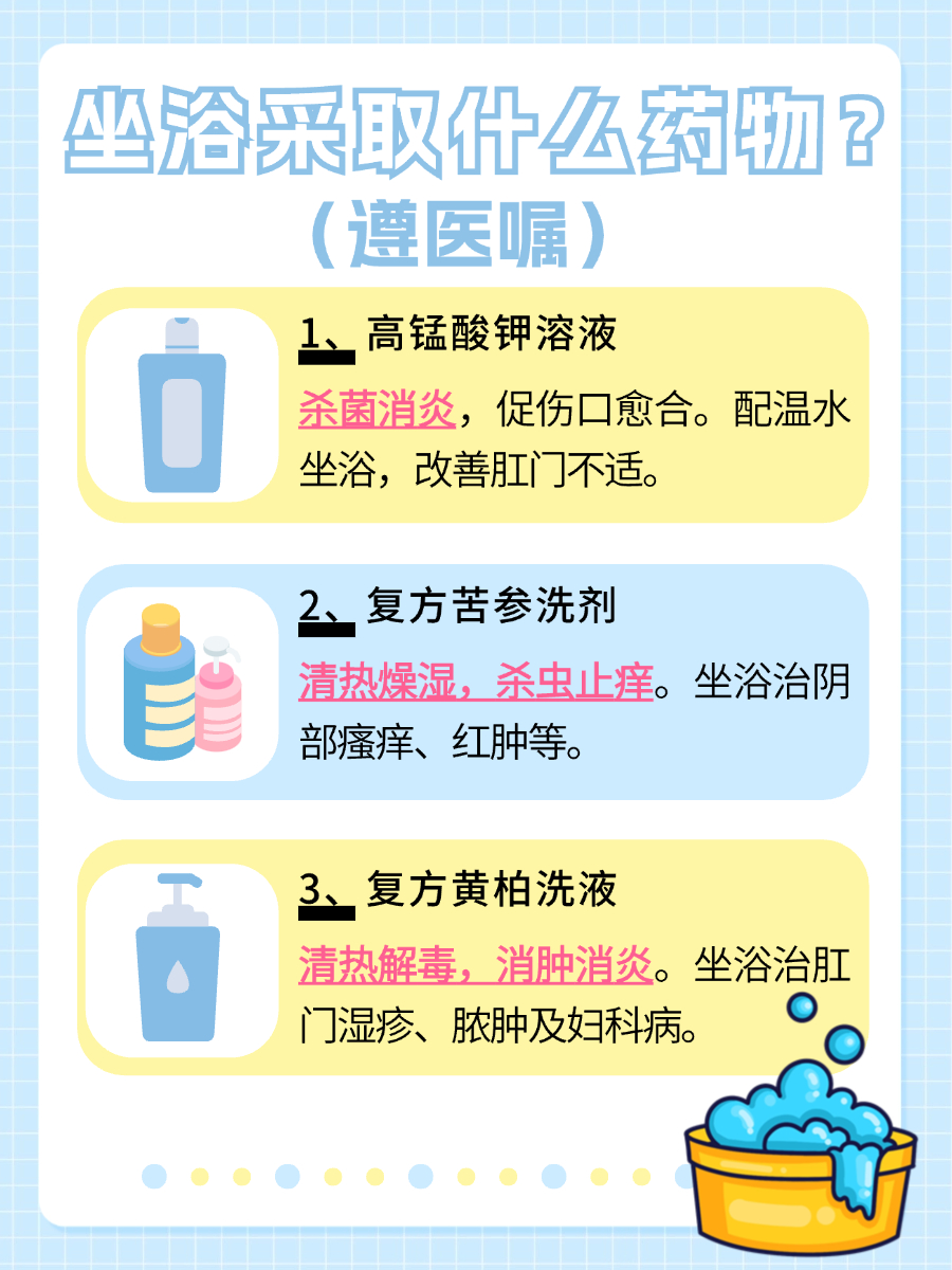告诉你:坐浴用什么药