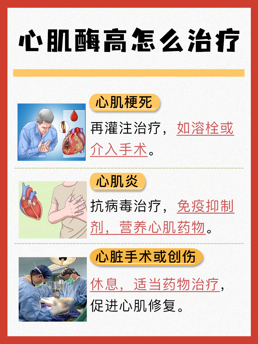 心肌酶偏高原因及治疗方法,关注心脏健康