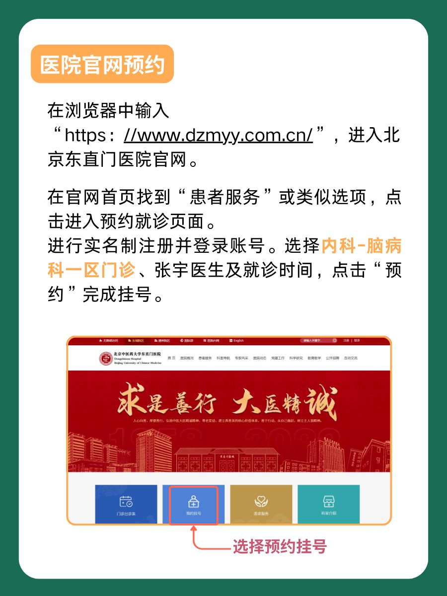 北京东直门医院张宇医生怎么样？怎么挂号？
