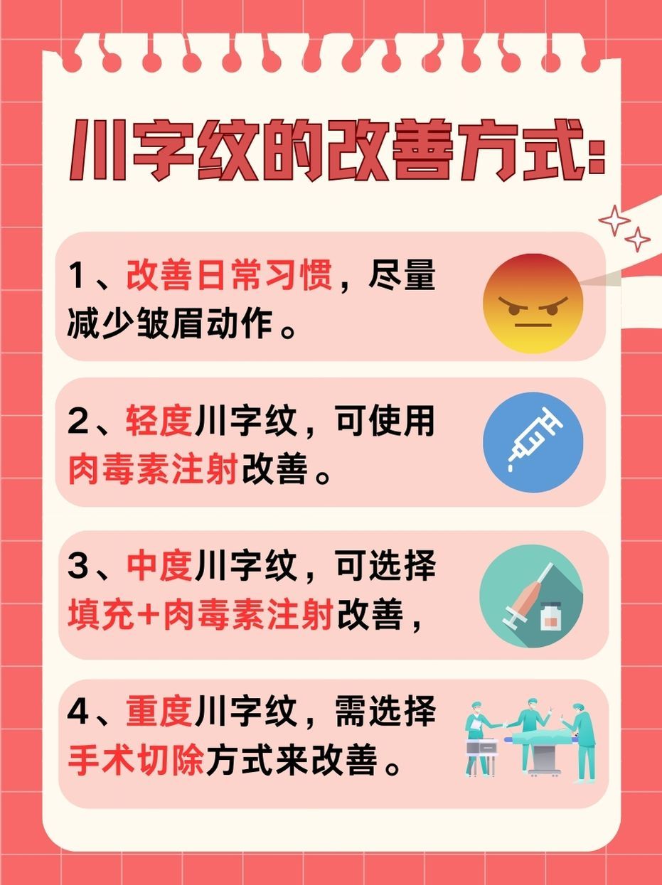 医生告诉你！川字纹填充，好与不好？