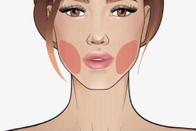 腮帮子的位置图