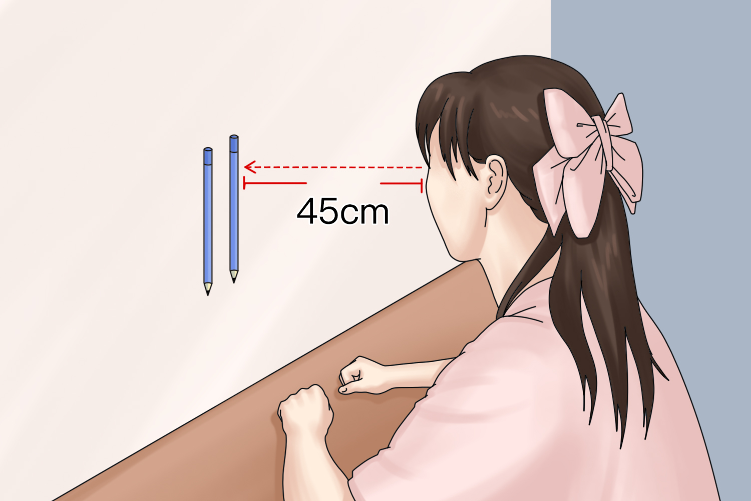 外斜视视觉融合法训练图 外斜视视觉融合法训练图