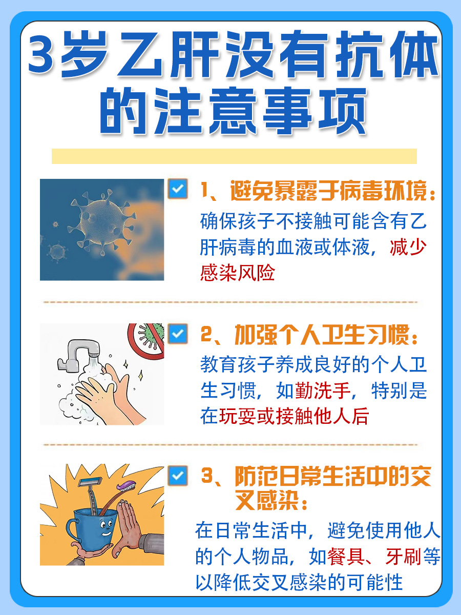 深度解析:3岁入园体检乙肝没有抗体的原因