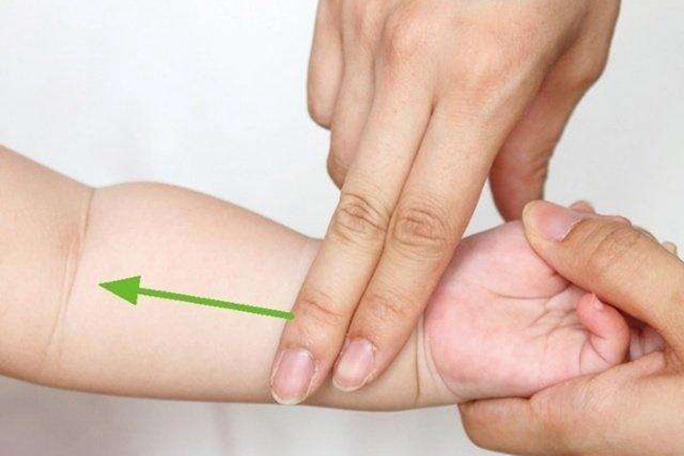 小儿退六腑正确手法图