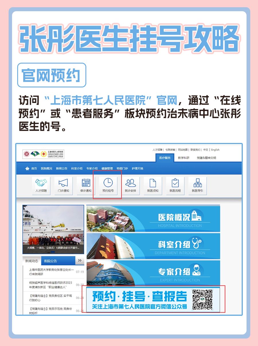 上海市第七人民医院张彤医生怎么样？怎么挂号？
