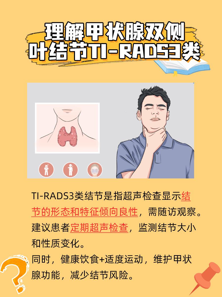 警惕甲状腺结节：TI-RADS3类双侧叶结节需关注