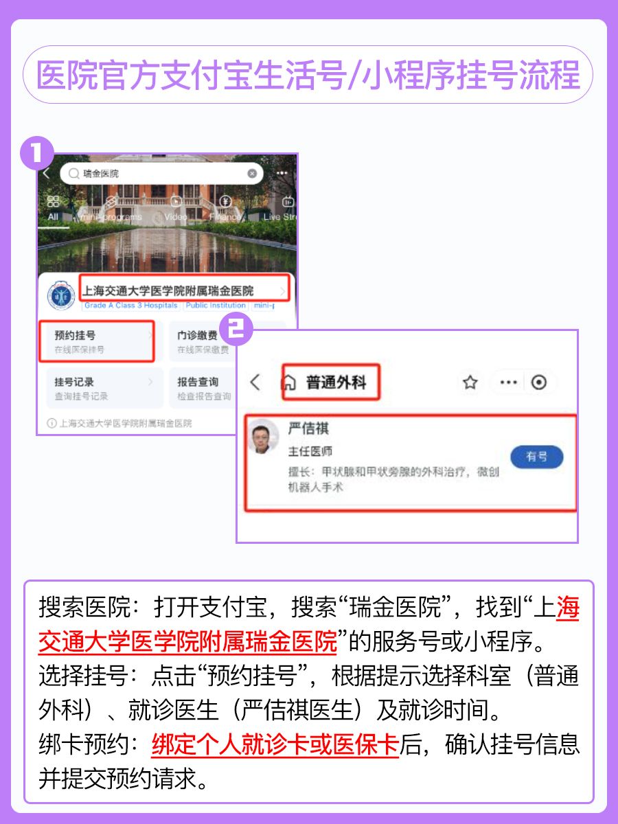 上海瑞金医院严佶祺医生怎么样？怎么挂号？