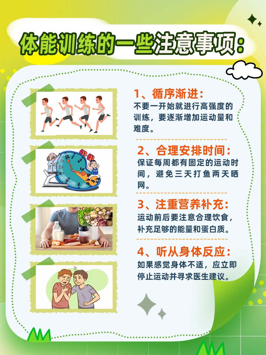 体能训练50种方法，速速收藏！